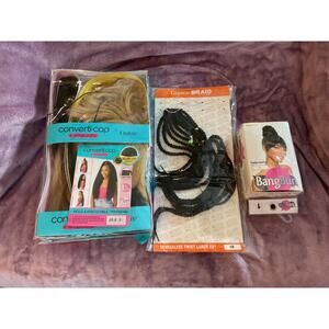 Wig: CONVERTI-CAP + WRAP PONY + 2 ADDITIONAL WIGS (OUTRE)